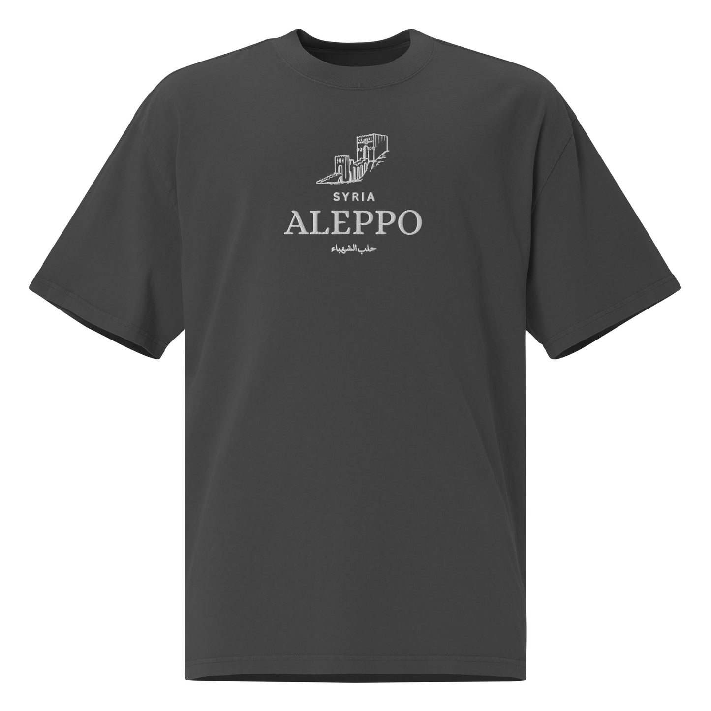 Oversized Aleppo Dark faded t-shirt