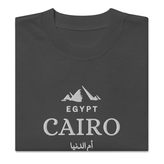 Oversized Cairo Dark faded t-shirt