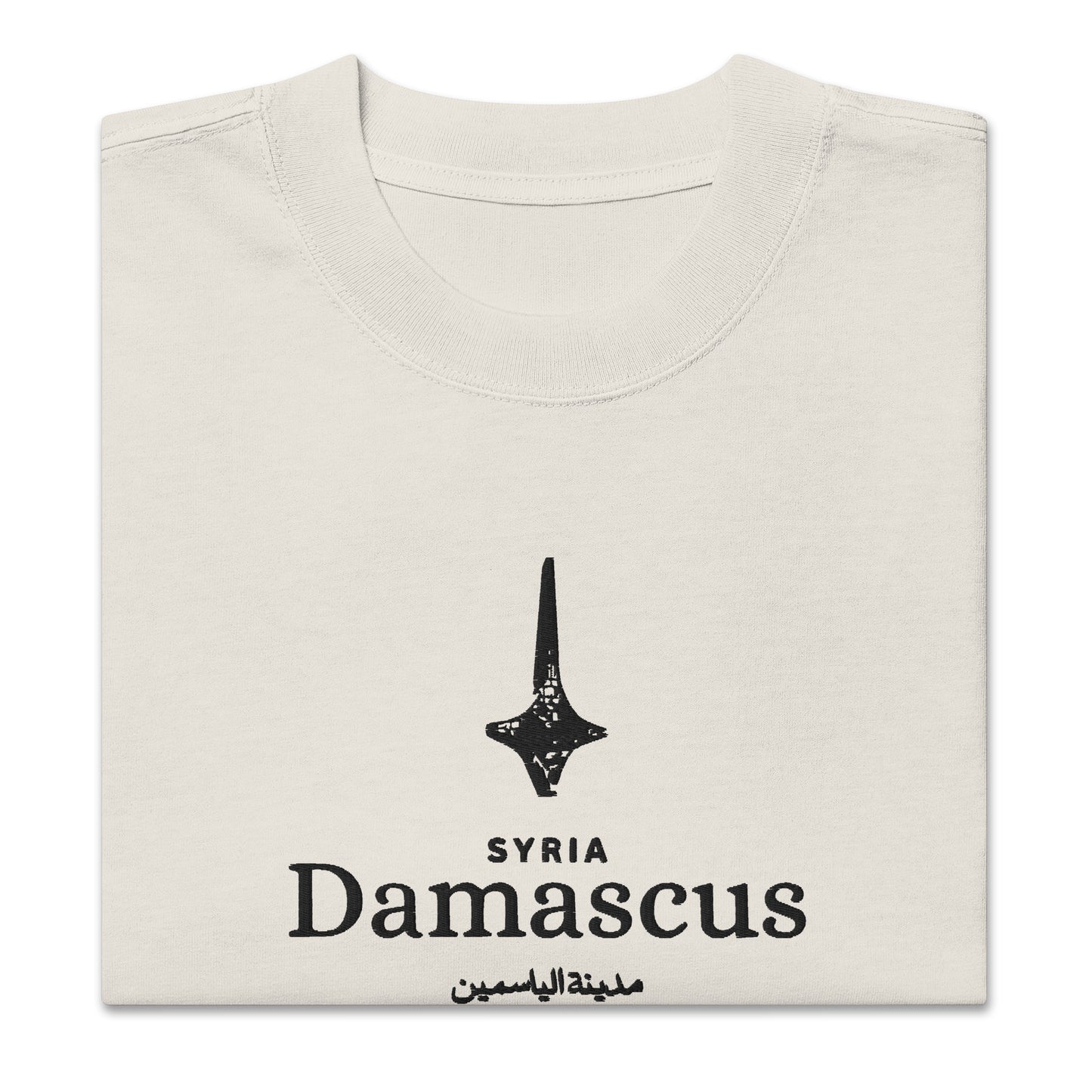 Oversized Damas Light faded t-shirt