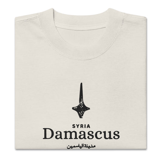 Oversized Damas Light faded t-shirt
