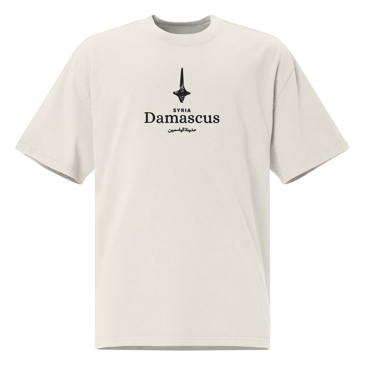 Oversized Damas Light faded t-shirt