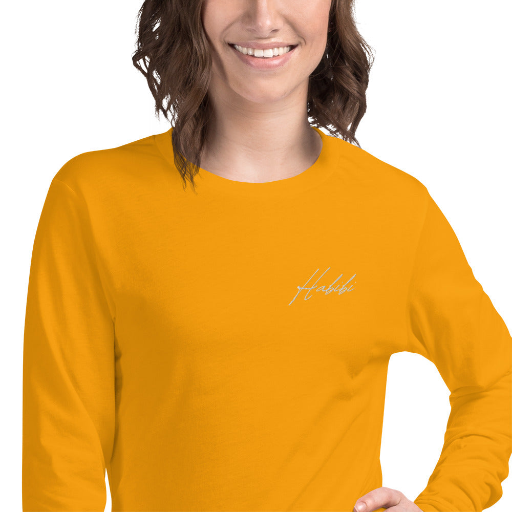 Signature Habibi Unisex Long Sleeve Tee