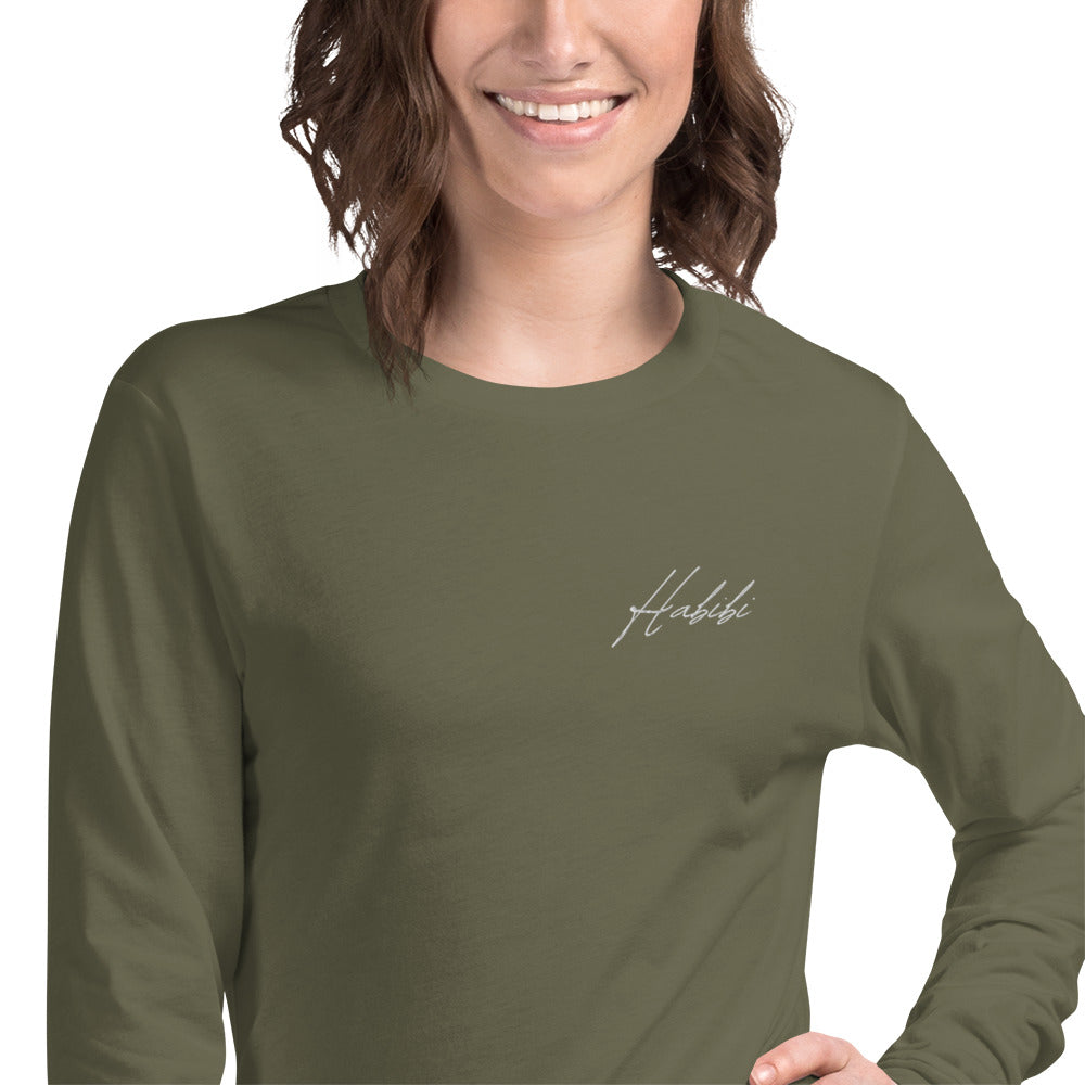 Signature Habibi Unisex Long Sleeve Tee