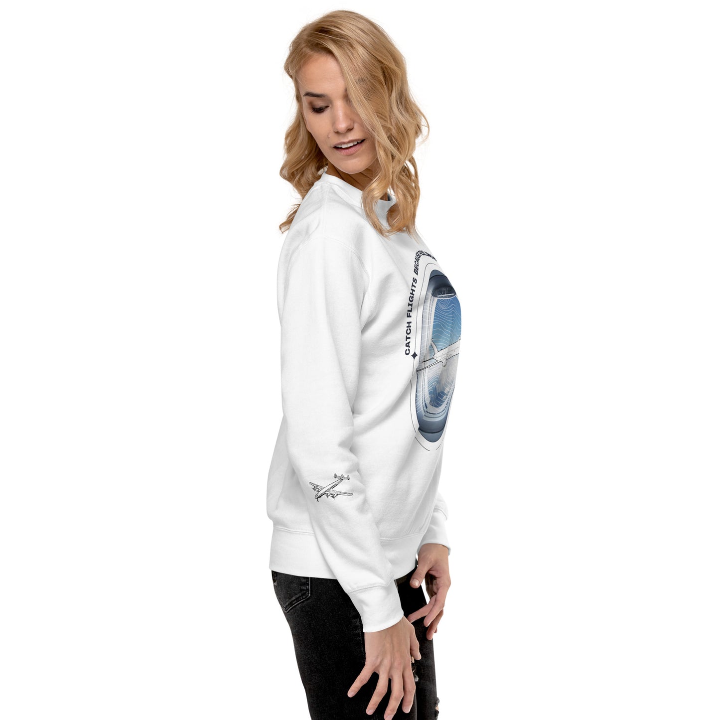 Catch Filights Unisex Premium Sweatshirt